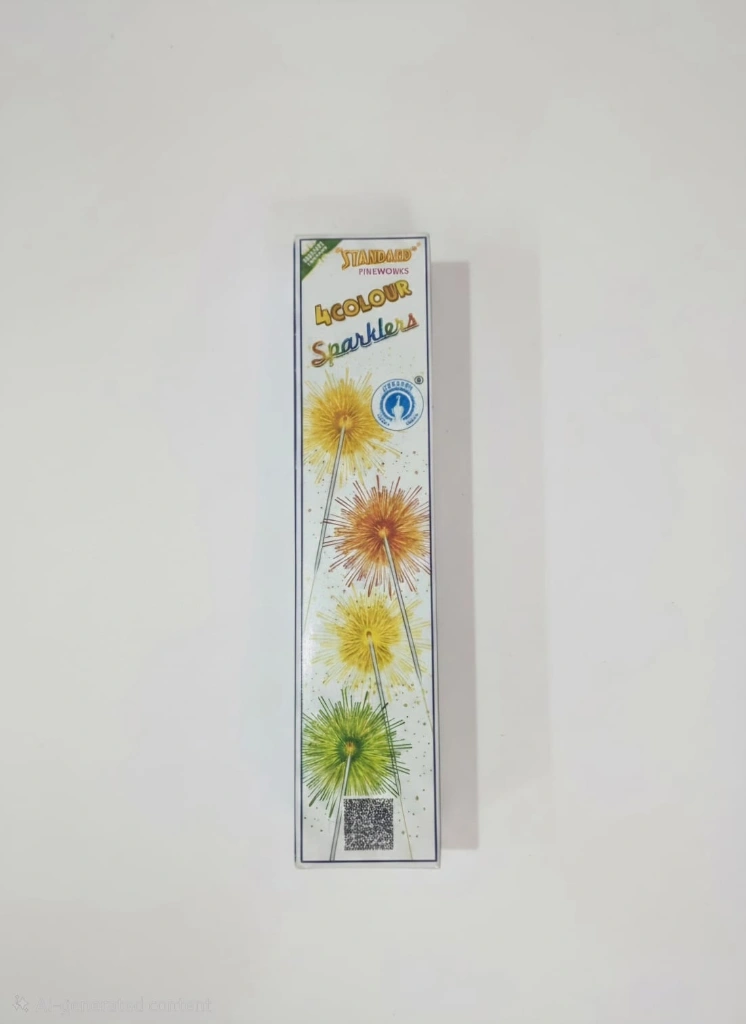12 CM 4 colours sparklers (10 pcs)