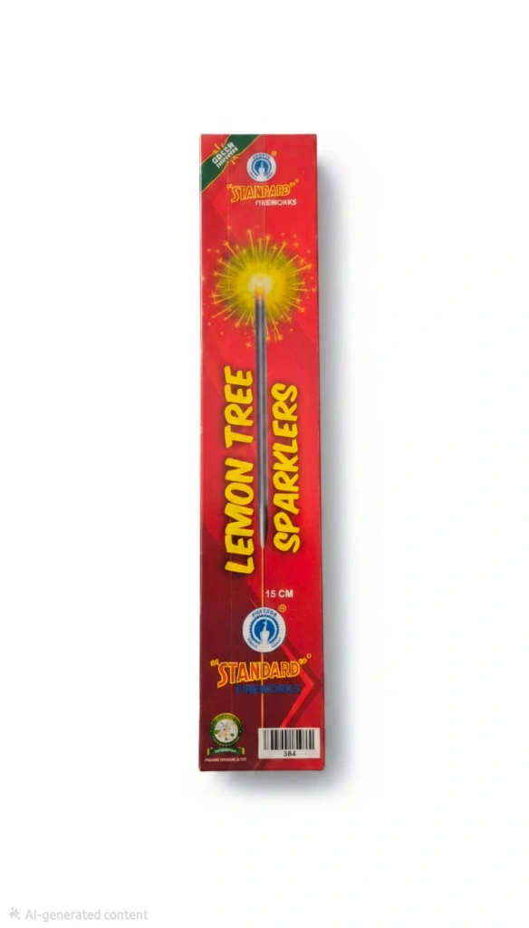 15 CM Lemon tree sparklers (10 pcs)