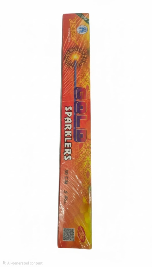 30 CM Gold sparklers (5 pcs)