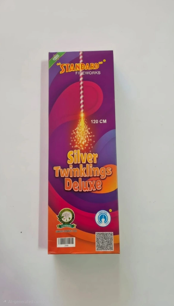 Silver Twinklings Deluxe 120cm