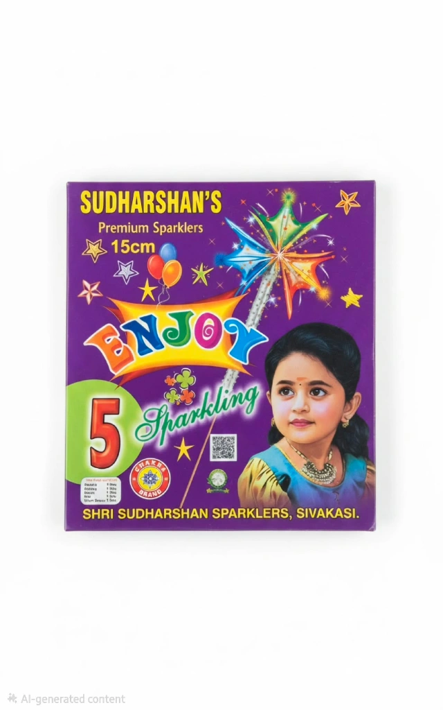 15 CM 5 in 1 sparklers