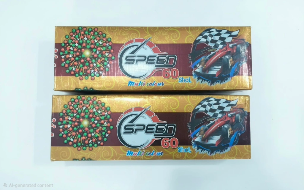 60 Shots  Multi colour